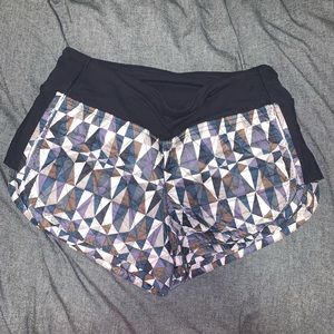 Lululemon down filled shorts